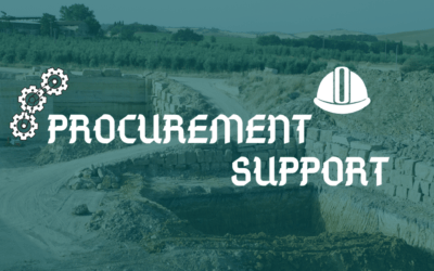 What is procurement support in an Industrial project?