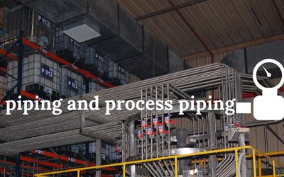 Utility piping and process piping